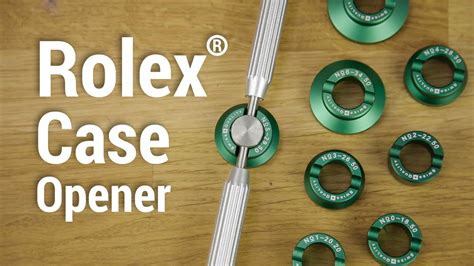 rolex watch glass back|Rolex watch opener tool.